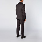 Slim-Fit 3-Piece Solid Suit // Charcoal (US: 40S)
