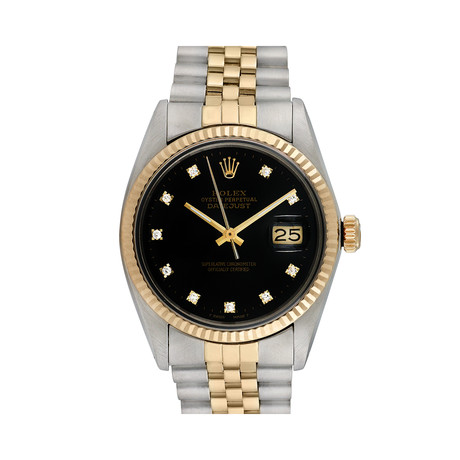 Datejust Two-Tone Automatic // 16013 // 760-29BK12412 // c.1970's/1980's // Pre-Owned