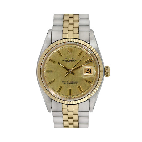 Datejust Two-Tone Automatic // 1601 // 760-A2912557F1 // c.1960's/1970's // Pre-Owned