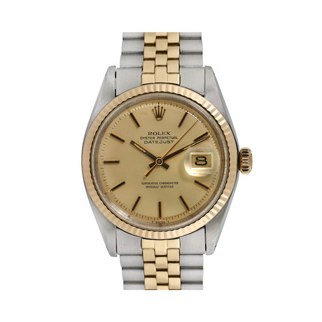 Datejust Two-Tone Automatic // 1601 // 760-2912621F1 // c.1960's/1970's // Pre-Owned