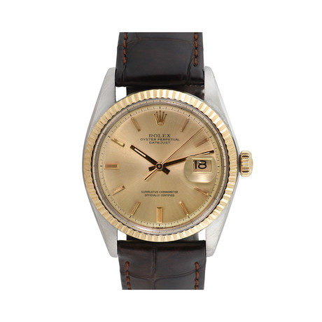 Datejust Two-Tone Automatic // 1601 // 760-2912136 // c.1960's/1970's // Pre-Owned