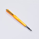 Moka Chiaroscuro Fountain Pen // Orange