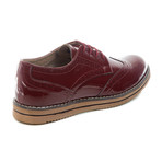 Leather Oxford // Red (Euro: 41)