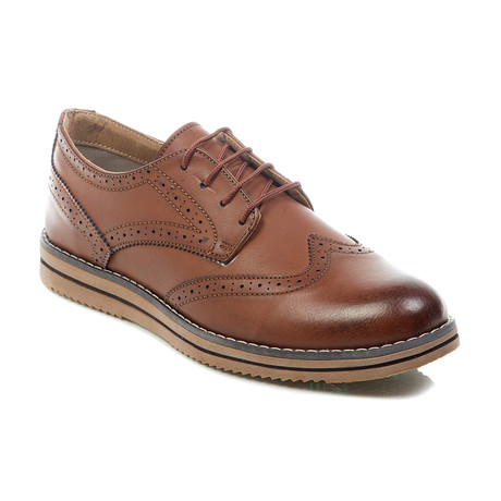 Leather Oxford // Light Brown (Euro: 40)