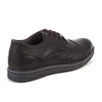 Leather Oxford // Black (Euro: 44)