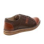 Leather Lace Shoe // Brown + Light Brown (Euro: 41)