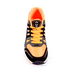 Running Sneaker // Orange + Black (Euro: 42)