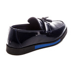 Leather Loafer // Navy + Blue (Euro: 40)