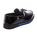 Leather Loafer // Black + Blue (Euro: 40)