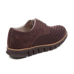 Suede Lace Shoe // Brown Check (Euro: 40)