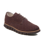 Suede Lace Shoe // Brown Check (Euro: 40)