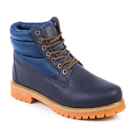 Waterproof Lace-up Boot // Navy (Euro: 40)
