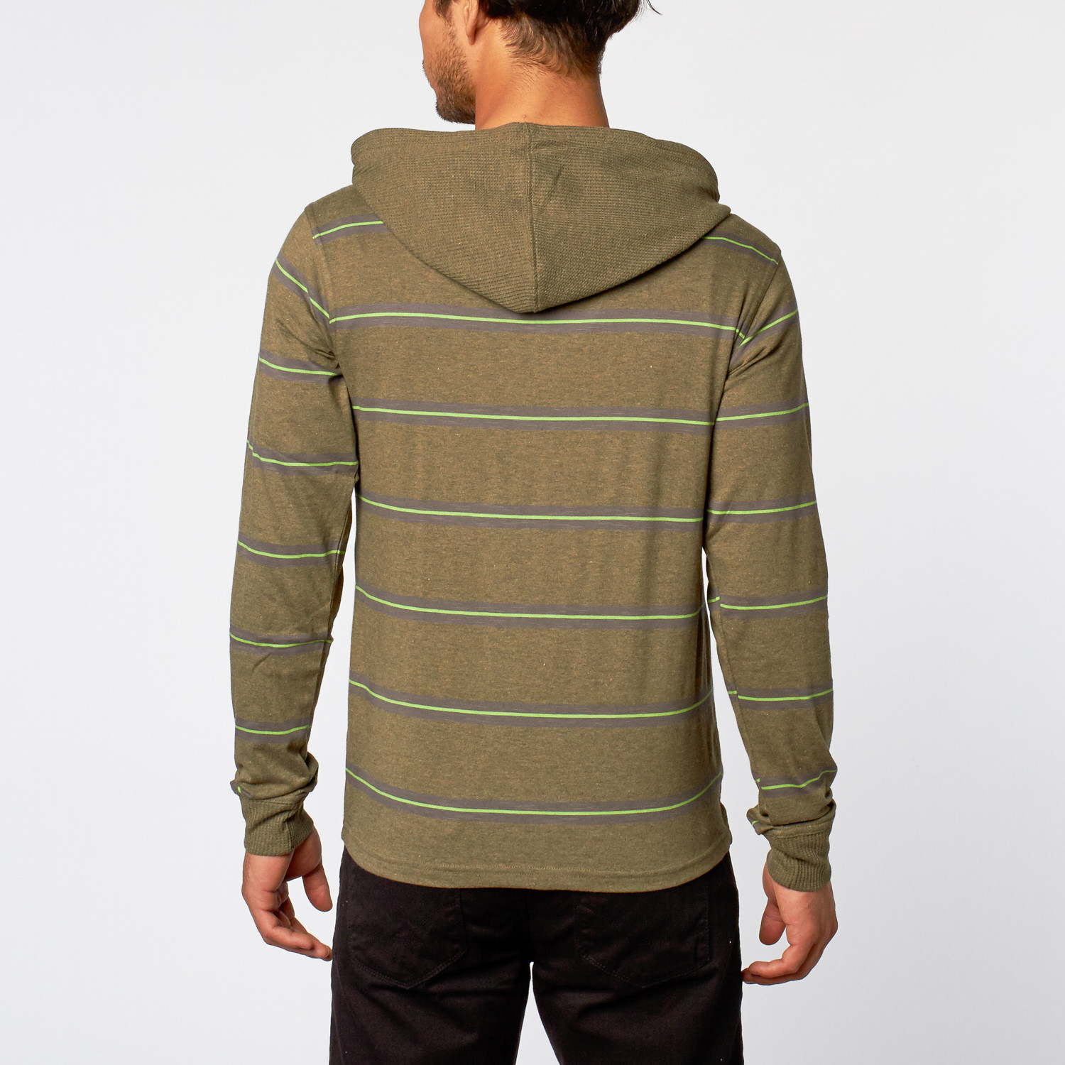 Mountain Hoodie // Heather Olive (S) - Micros - Touch of Modern