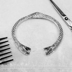 Vipera // Stainless Steel (Size 7.5)