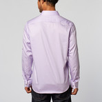 Slim Fit Button-Up Shirt // Lavender (L)