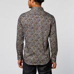 Overall Paisley Slim Fit Button-Up Shirt // Multi (M)