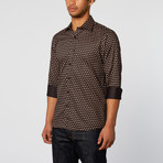 Tyler Slim Fit Button-Up Shirt // Black (XL)