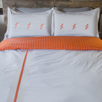 Vertical Stripe Duvet Cover Set (Twin/Twin Extra Long)