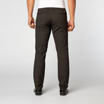 T.R. Premium // Comfort Fit Casual Pant // Black + Grey (34WX32L)