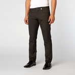 T.R. Premium // Comfort Fit Casual Pant // Black + Grey (38WX32L)