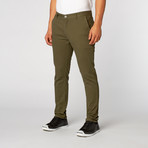 The Knight Rider Slim Chino Pant // Olive (31WX30L)