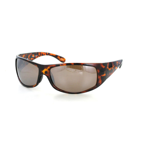 Wrap Sunglasses // Tort + Brown Lenses