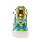 Zeus High Top // Gold Wld Crocodile (US: 9)