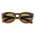 Flores Sunglasses (Brown Frame // Brown Lens)
