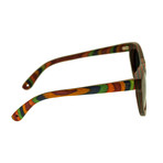 Kekai Sunglasses (Multi-Color Frame // Black Lens)