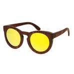 Aikau Sunglasses (Cherry Frame // Brown Lens)