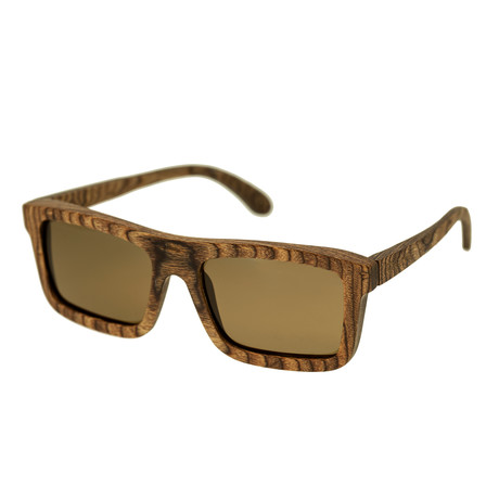 Spectrum // Burrow Sunglasses (Brown Frame // Brown Lens)