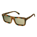 Philbin Sunglasses (Multi-Color Frame // Gold Lens)