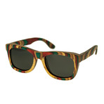 Moriarty Sunglasses (Multi-Color Frame // Black Lens)
