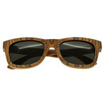 Cipes Sunglasses (Brown Frame // Black Lens)