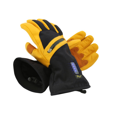 Heated Leather Gloves // Work (Medium)