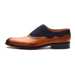 Wingtip Combination Brogue // Tan & Blue (US: 7)