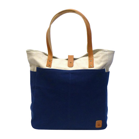 Maker & Co  // Shoulder Tote Bag // Navy