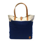 Maker & Co  // Shoulder Tote Bag // Navy