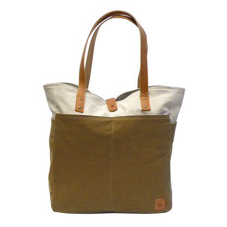 Maker & Co  // Shoulder Tote Bag // Tan