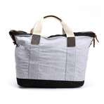 Maker & Co  // Weekend Tote Bag // Grey + Black