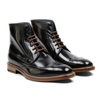 Bossman Wingtip Boot // Black (US: 8.5)