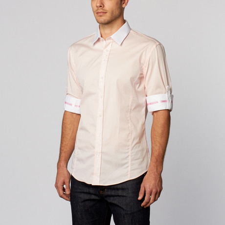 Isaac b. // Button-Up Shirt // Pink (S)