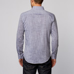 Lightweight Button-Up Shirt // Navy (S)