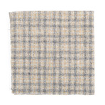 Pocket Square // Elm + Grey Plaid