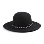 Rope Band Charlie Hat // Black (S)