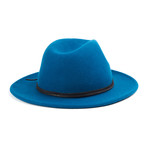 Munson Fedora Wool Hat // Colbalt Blue (S)