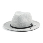Munson Fedora Wool Hat // Heather Grey (S)