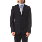 Slim Fit Suit // Nero (Euro: 54)