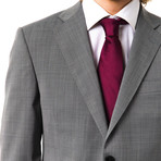 Classic 2-Button Suit // Grey Textured (Euro: 52)