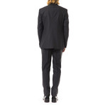 Classic 2-Button Suit // Dark Grey Stripe (Euro: 50)